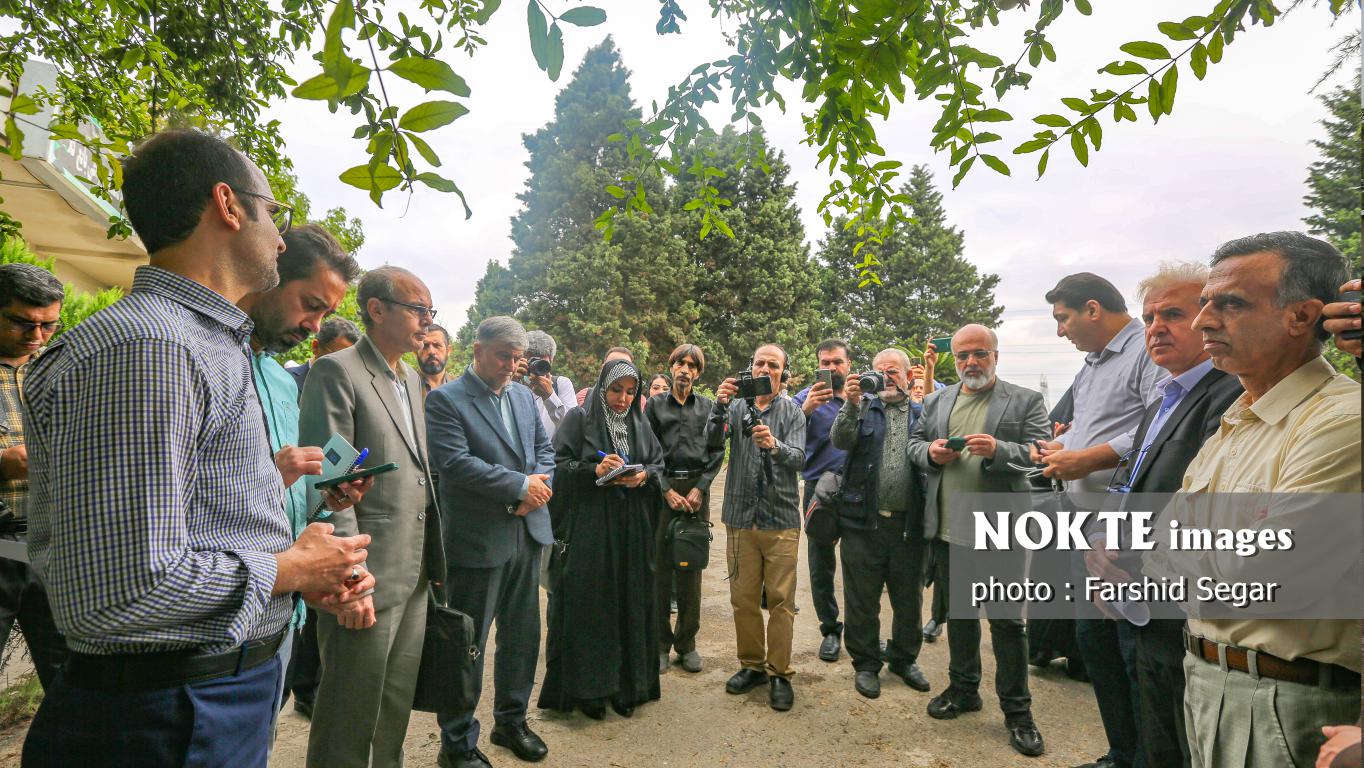 عکس/ بازدید اصحاب رسانه از دستاوردهای علمی مرکز تحقیقات کشاورزی مازندران